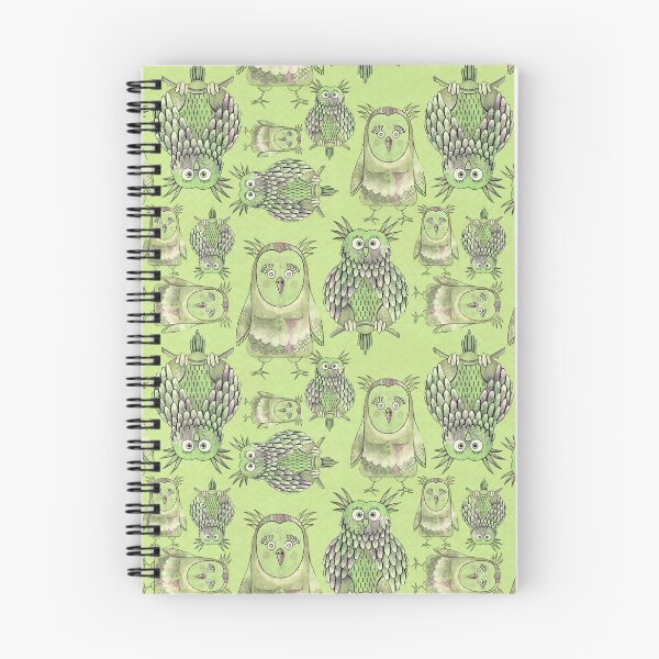 Item preview, Owl Be Right Birds [Light Sage] designed and sold by Carina Parry Studios.