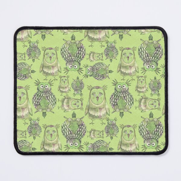 Item preview, Owl Be Right Birds [Light Sage] designed and sold by Carina Parry Studios.