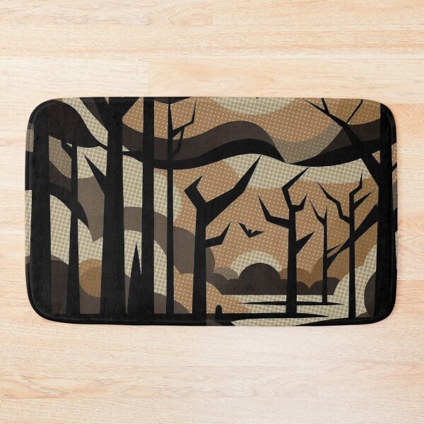 Item preview, Cubist Halloween Haunted Forest 7 designed and sold by jaldesign.