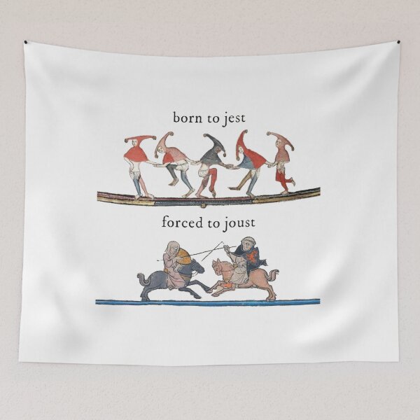 Item preview, Born to Jest - Forced to Joust designed and sold by MaritoDGtienda.