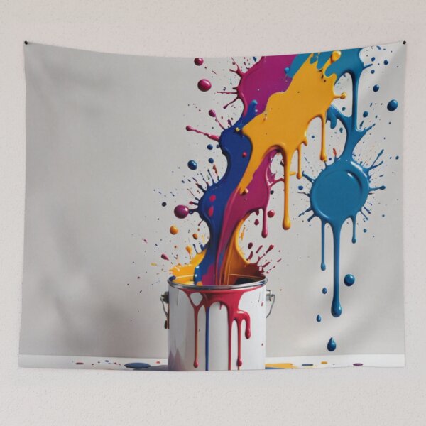 Item preview, Ink Smashed and Dripping on the Wall 06 designed and sold by Alatreon-Paint.