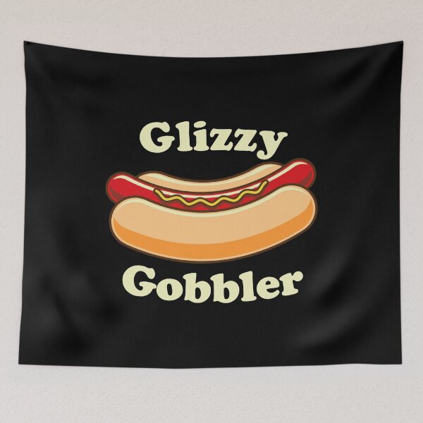 Item preview, Glizzy Gobbler - Funny Hot Dog designed and sold by crenaviolena.