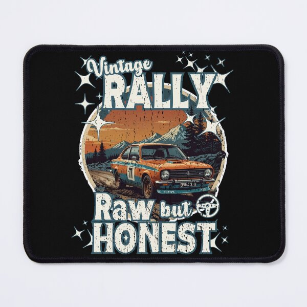 Item preview, VINTAGE RALLY RAW BUT HONEST historic rallying motor racing motorsports design designed and sold by Jt41.