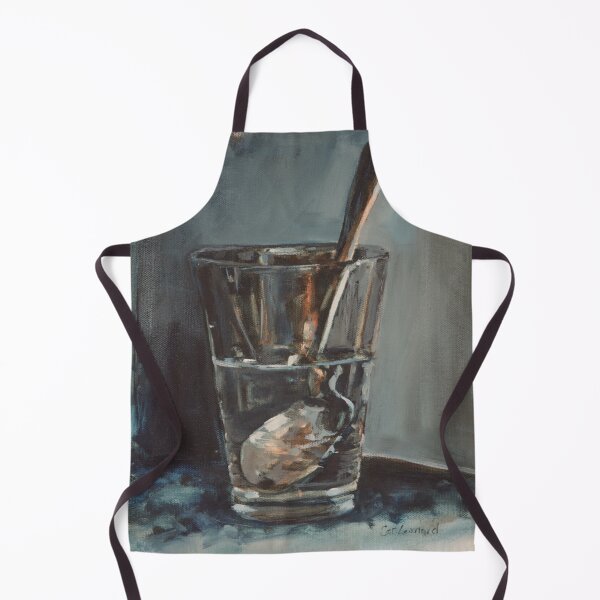 Item preview, Silver Spoon in a glass half empty. designed and sold by Leonardo-Bogato.