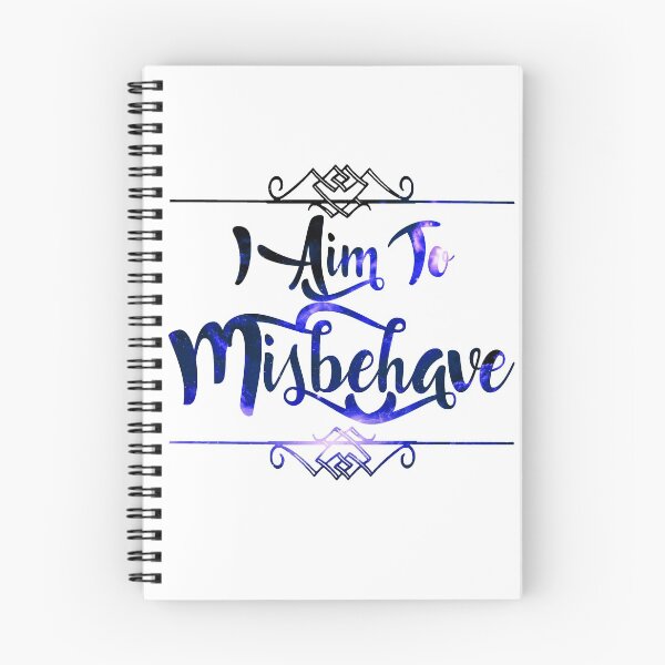 Item preview, I aim to misbehave designed and sold by Omega Art.