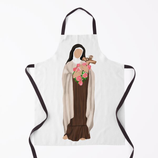 Item preview, St. Therese of Lisieux catholic illustration without background designed and sold by Dominika Farkašová.