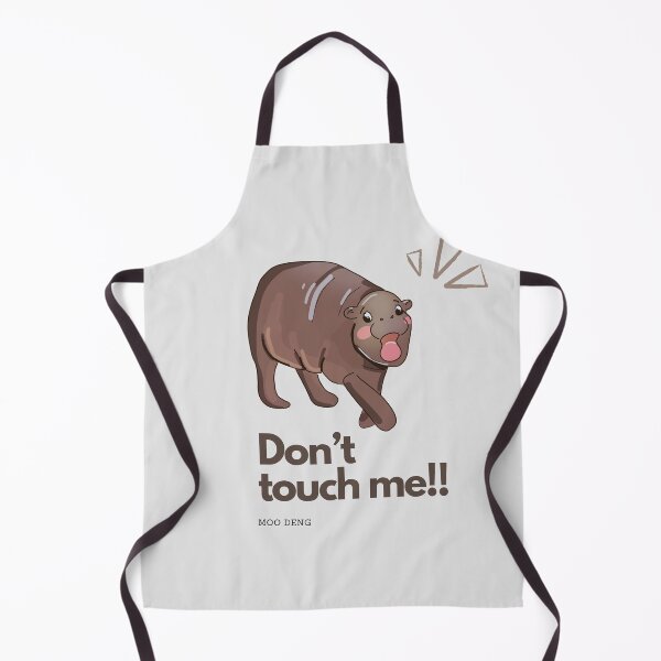 Item preview, Moo Deng baby hippo - Don't touch me! designed and sold by lost-artbrush.
