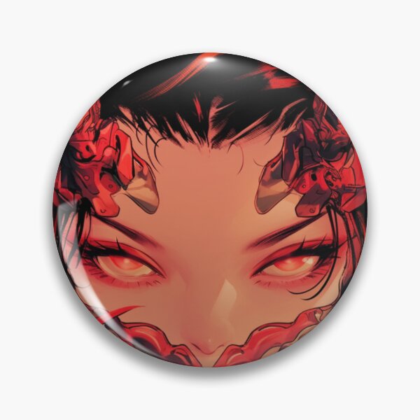 Item preview, Japanese Asian Girl Covering Her Face Horror Anime designed and sold by Nightarcade.
