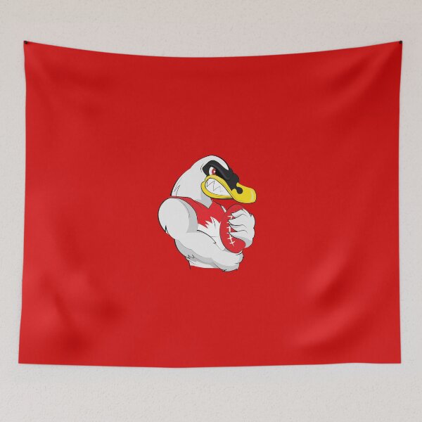 Item preview, Swans Football Cartoon designed and sold by ijdesigns.