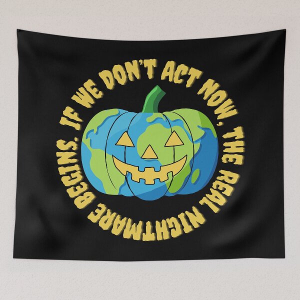 Item preview, Funny Climate Change Halloween Design designed and sold by Climactify.