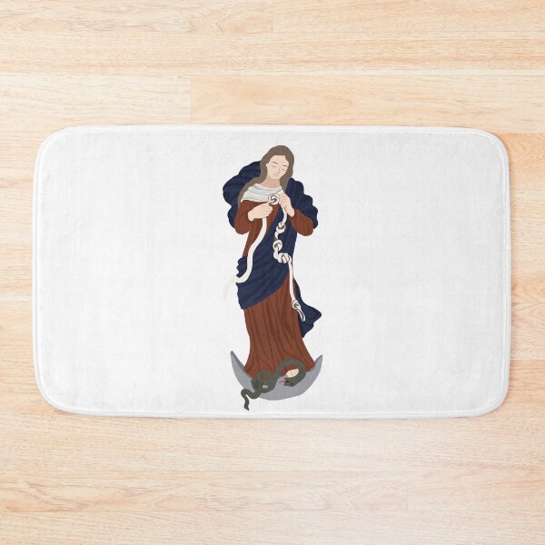 Item preview, Our Lady Undoer of Knots catholic illustration without background designed and sold by Dominika Farkašová.