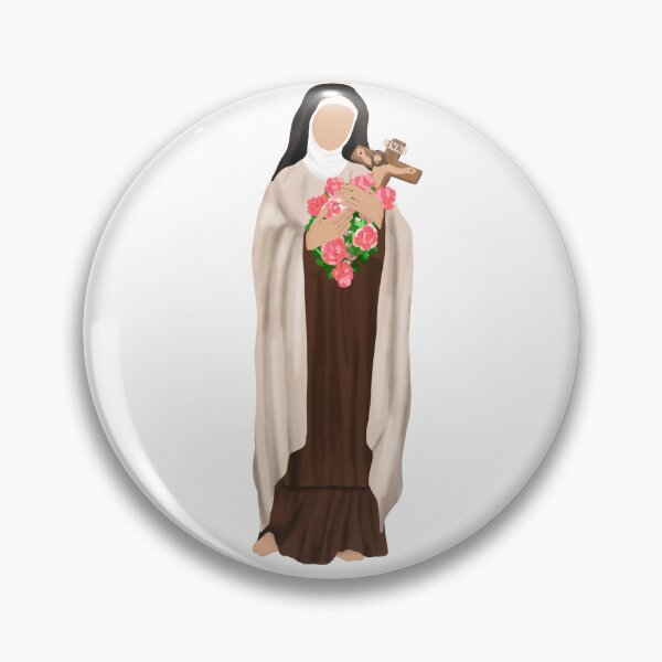 Item preview, St. Therese of Lisieux catholic illustration without background designed and sold by Dominika Farkašová.