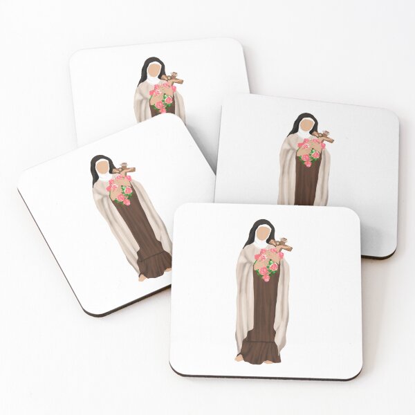 Item preview, St. Therese of Lisieux catholic illustration without background designed and sold by Dominika Farkašová.