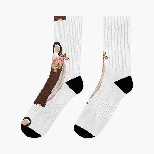 Item preview, St. Therese of Lisieux catholic illustration without background designed and sold by Dominika Farkašová.