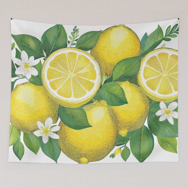 Item preview, Zesty Lemon Vibes: Brighten Your Day! designed and sold by CharlieMakes.