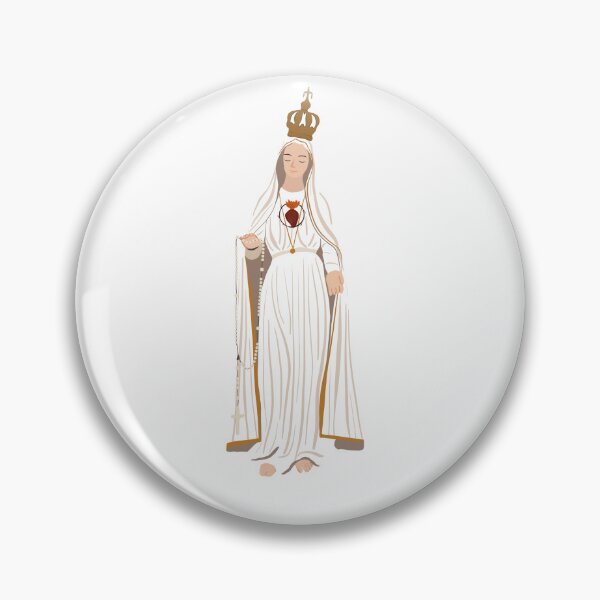 Item preview, Our Lady of Fatima catholic illustration without background designed and sold by Dominika Farkašová.
