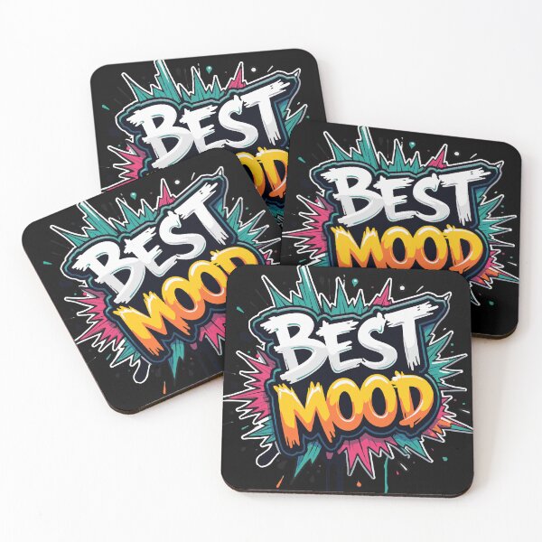 Item preview, Best Mood - Positive Vibes Quote designed and sold by RecortShirt.
