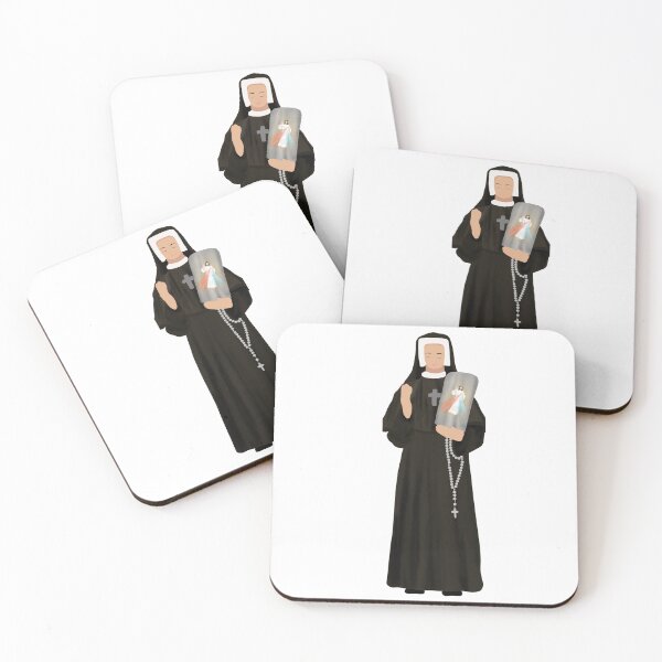 Item preview, Saint Faustina catholic illustration without background designed and sold by Dominika Farkašová.