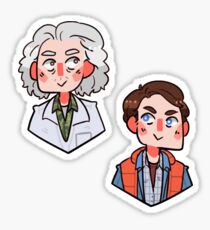 Doc and McFly Sticker