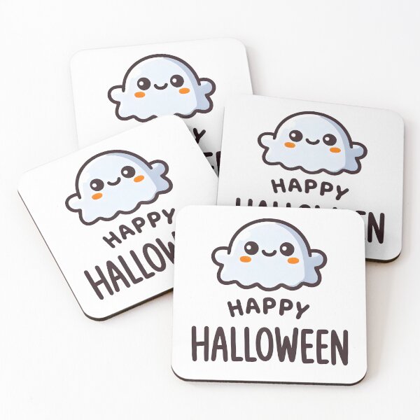 Item preview, Adorable Halloween Fall Ghost - Spooky and Cute Design designed and sold by BlissfulPrintz.
