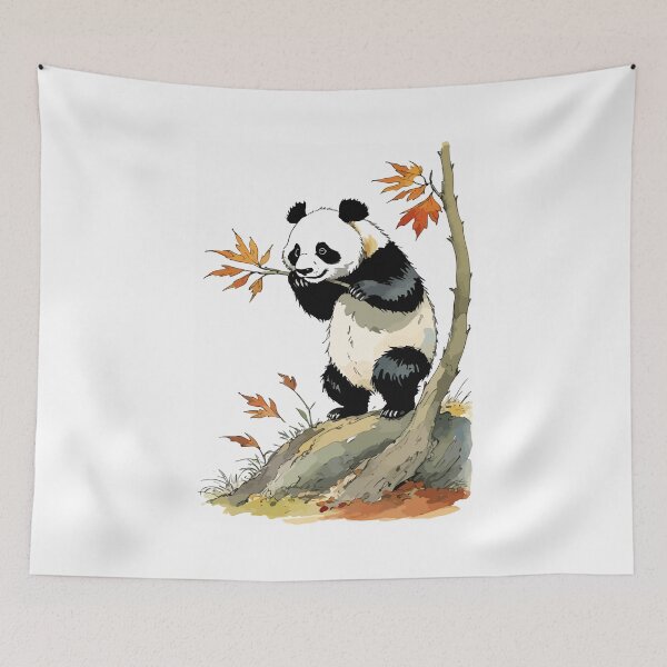 Item preview,  The distinctive characteristics of pandas. designed and sold by Whose-sweat.