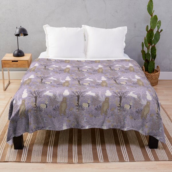 Item preview, Purple Frosty Forest designed and sold by daniela-rus.