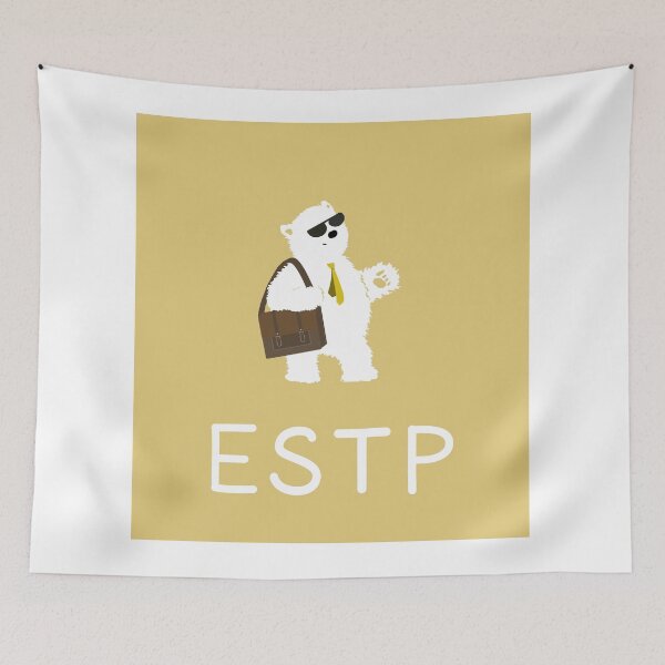 Item preview, ESTP polar bear designed and sold by pothebear963.