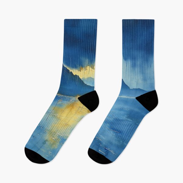 Item preview, Stormy Sunset Over the Sea - Dramatic Coastal Landscape designed and sold by solynneart.