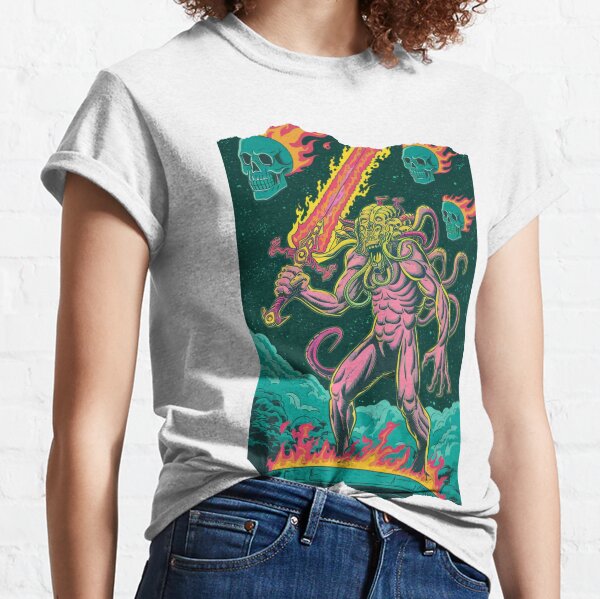 Item preview, Flaming Warrior of the Abyss designed and sold by Karimbi.