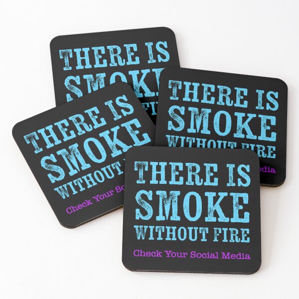 Item preview, There is smoke without fire - check your social media designed and sold by TnT Design.