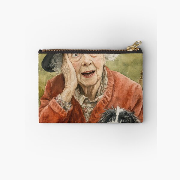 Item preview, Old English Lady with dog designed and sold by thewandswant.