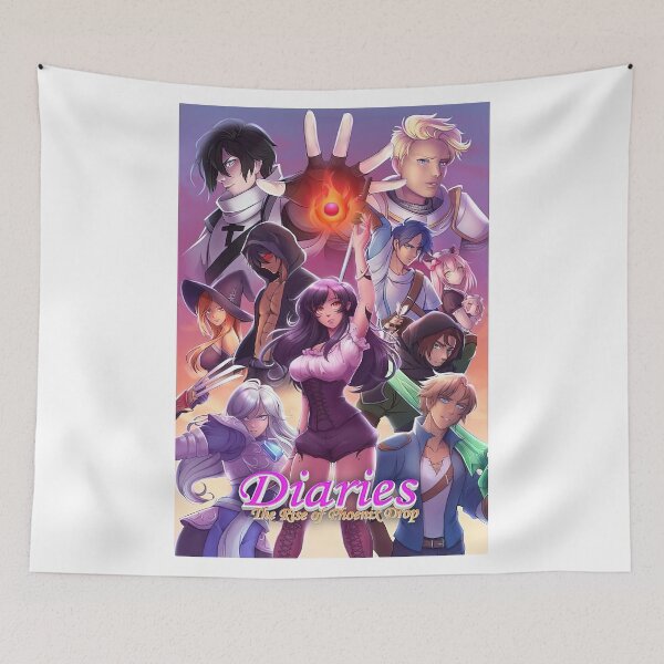 Item preview, The Rise Of Phoenix Drop Poster designed and sold by hisole j.