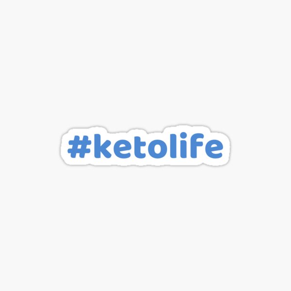 #Ketolife Sticker