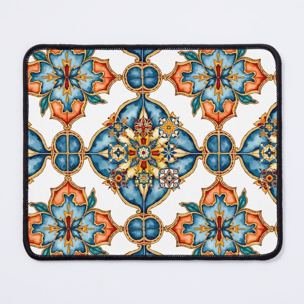 Item preview, Moroccan,colorful,vibrant,mosaic tiles art designed and sold by MariaMarinova.