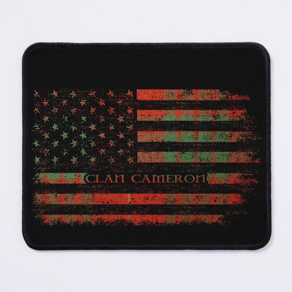 Item preview, Clan Cameron Scottish tartan US flag kilt Scotland designed and sold by Clan1093.