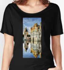 Chenonceau Castle in the sunset Women's Relaxed Fit T-Shirt
