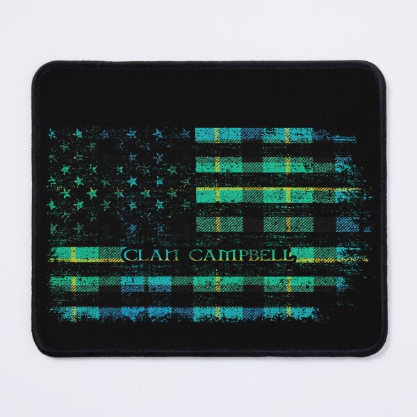 Item preview, Clan Campbell of Breadalbane Scottish tartan US flag Scotland designed and sold by Clan1093.