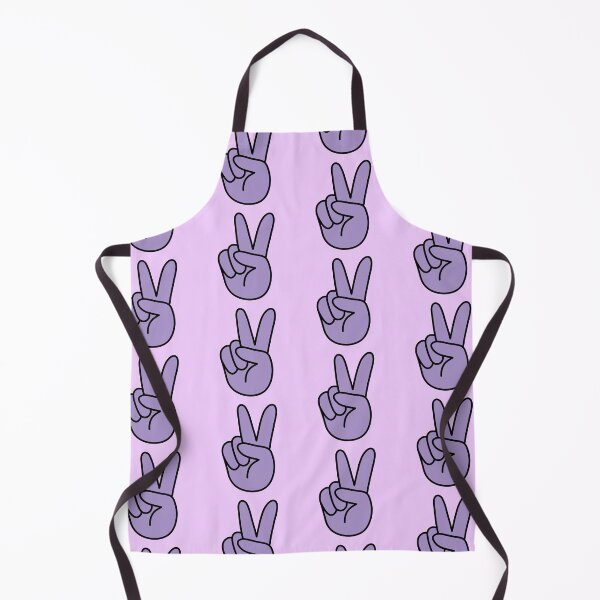 Item preview, Retro Hand Showing Peace Sign Purple designed and sold by MrsCreative1.