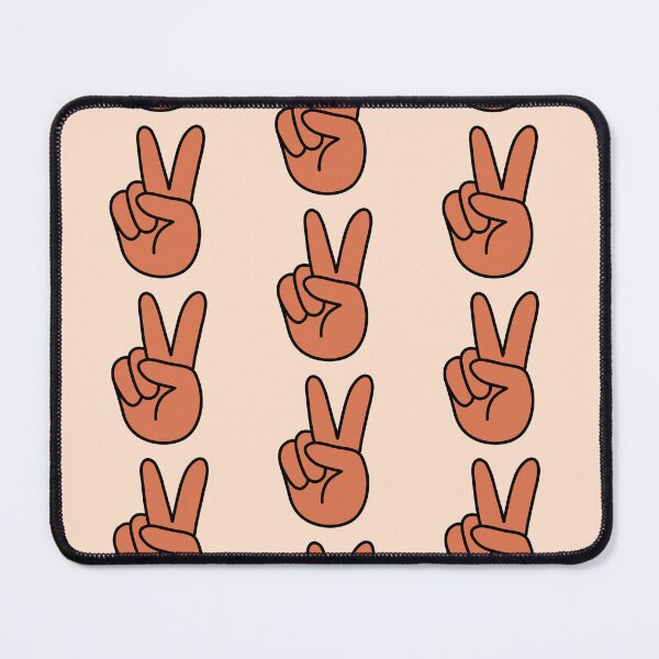 Item preview,  Retro Hand Showing Peace Sign Orange designed and sold by MrsCreative1.
