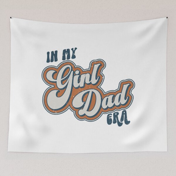 Item preview, In My Girl Dad Era Vintage Fathers Day designed and sold by thecatcouch.