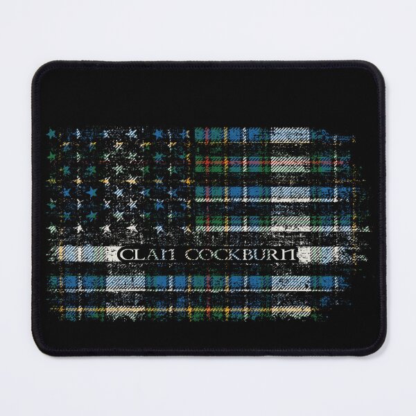 Item preview, Clan Cockburn of Ormiston Scottish tartan US flag Scotland designed and sold by Clan1093.