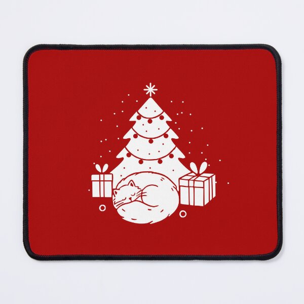Item preview, Home for the Holidays: Introvert Cat Red Edition / Introvert Joke Funny T-Shirt Label designed and sold by introvertvibes.