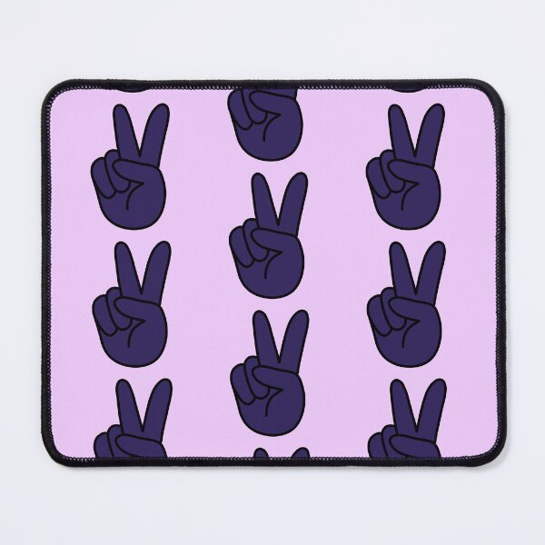 Item preview, Retro Hand Showing Peace Sign Purple designed and sold by MrsCreative1.