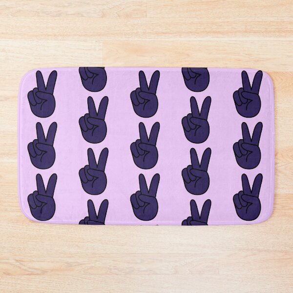 Item preview, Retro Hand Showing Peace Sign Purple designed and sold by MrsCreative1.