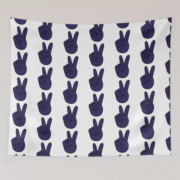 Item preview, Retro Hand Showing Peace Sign Purple designed and sold by MrsCreative1.
