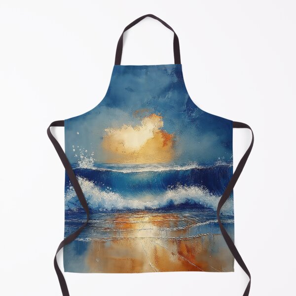 Item preview, Stormy Sunset Over the Sea - Dramatic Coastal Landscape designed and sold by solynneart.