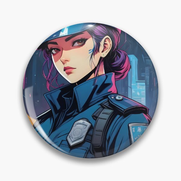 Item preview, Cyberpunk Police Officer designed and sold by papi1998.