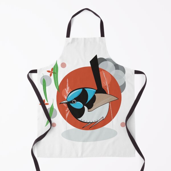 Item preview, Superb fairy wren Australian bird. designed and sold by Old Friends.