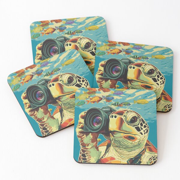Item preview, Underwater Turtle Potographer designed and sold by WaveVisions.