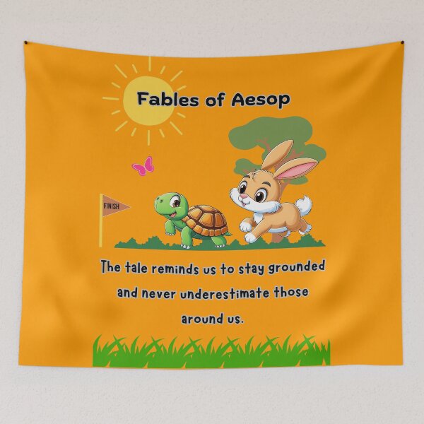 Item preview, The Hare & the Tortoise designed and sold by neoNnono.